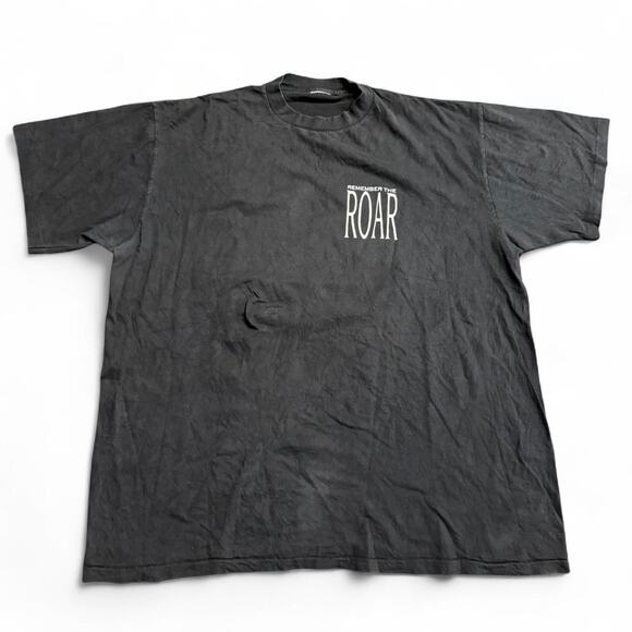 1994 Chicago Blackhawks Stadium T-Shirt “Remember The Roar” Faded Single Stitch - Picture 2 of 8